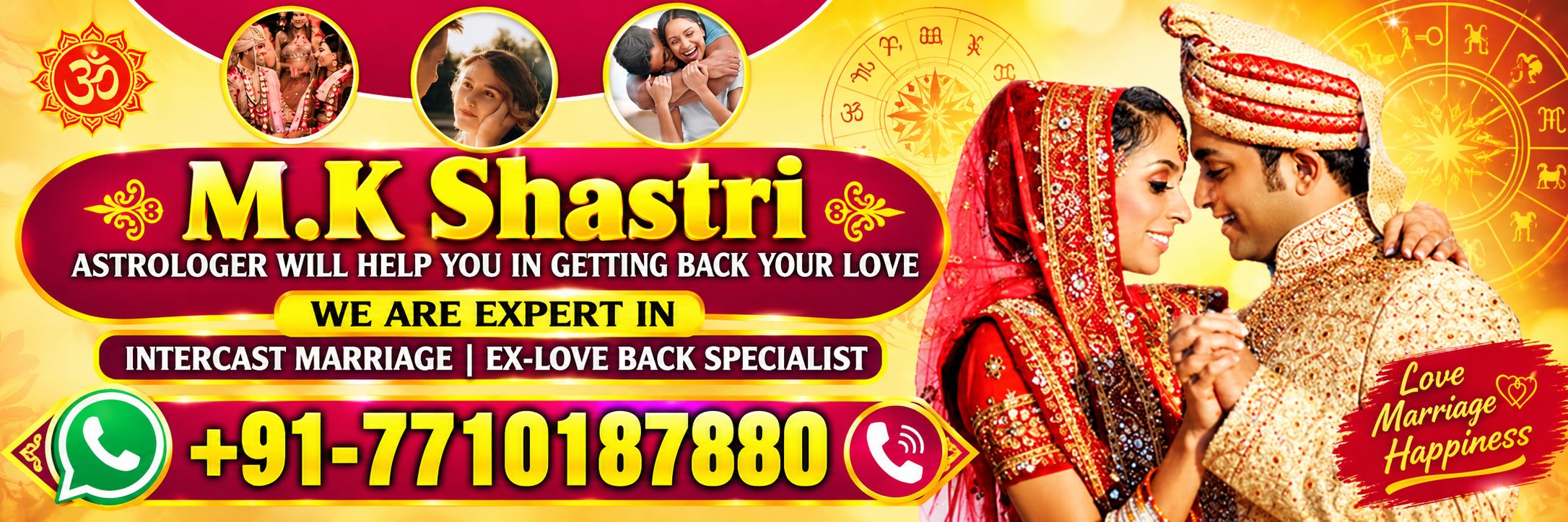 M.K Shastri  +91-7710187880